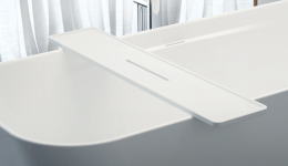 Polica za odlaganje, ki je kompatibilna s kadami Titan long round, oval in square